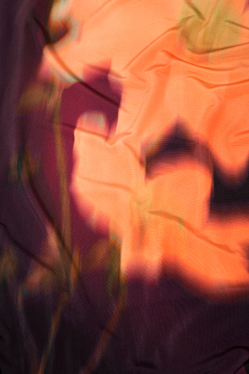 SAHRA MOCHA MAXI DRESS IN AMBER EARTH - CULT MIA