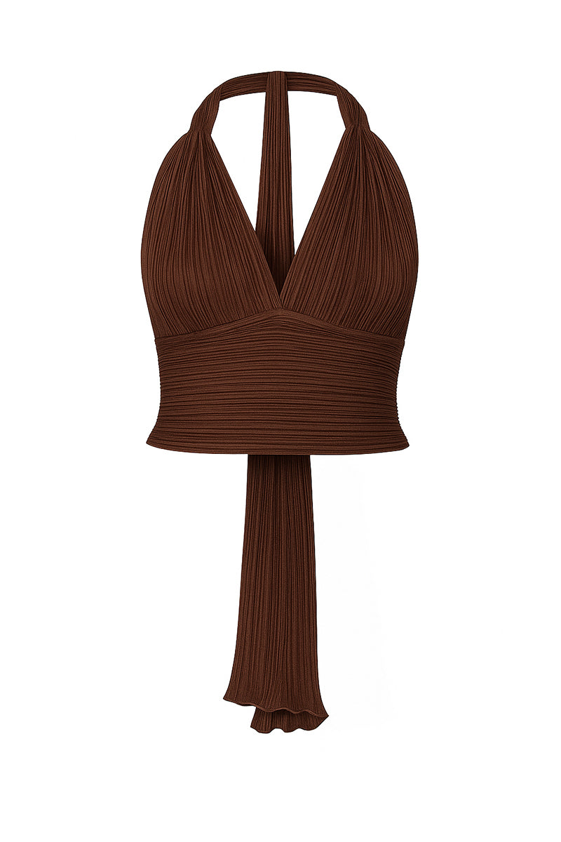 SALOMÉ HALTERNECK TOP - CULT MIA