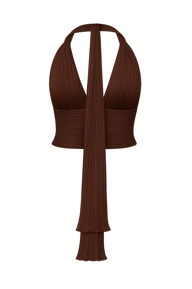 SALOMÉ HALTERNECK TOP - CULT MIA