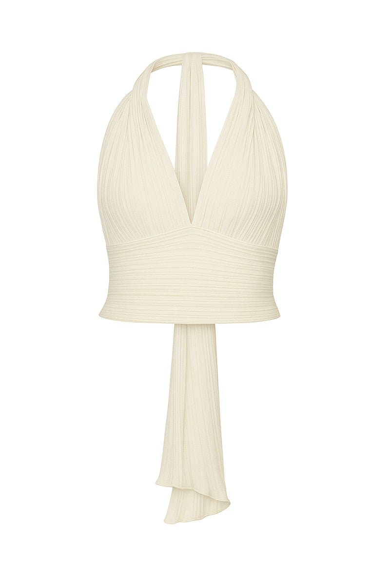 SALOMÉ HALTERNECK TOP