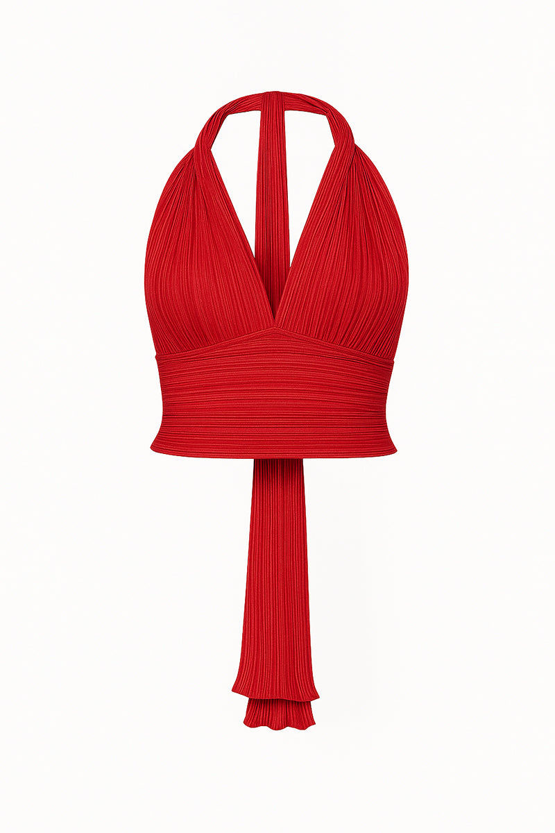 SALOMÉ HALTERNECK TOP - CULT MIA