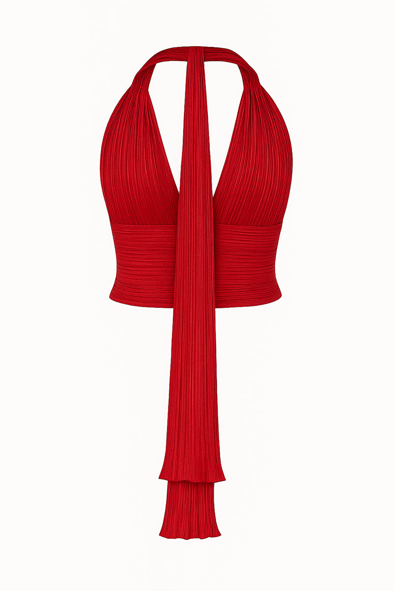 SALOMÉ HALTERNECK TOP - CULT MIA