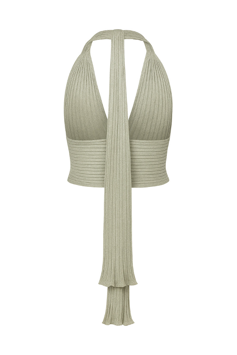 SALOMÉ METALLIC TOP - CULT MIA