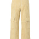 ZUT Sam pants in butter yellow, stylish casual pants with a relaxed fit and vibrant color, perfect for everyday wear.