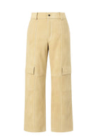 ZUT Sam pants in butter yellow, stylish casual pants with a relaxed fit and vibrant color, perfect for everyday wear.