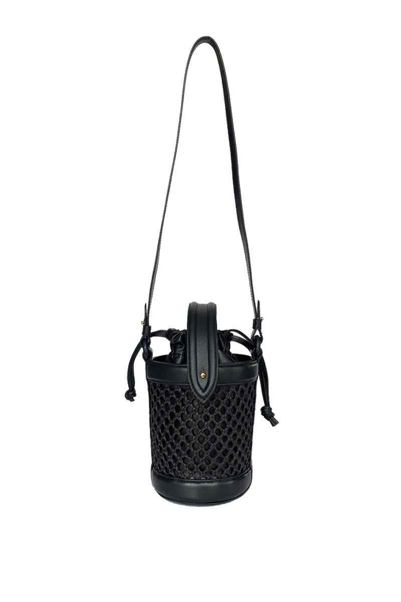 SANDONÁ MINI BUCKET IN BLACK - CULT MIA