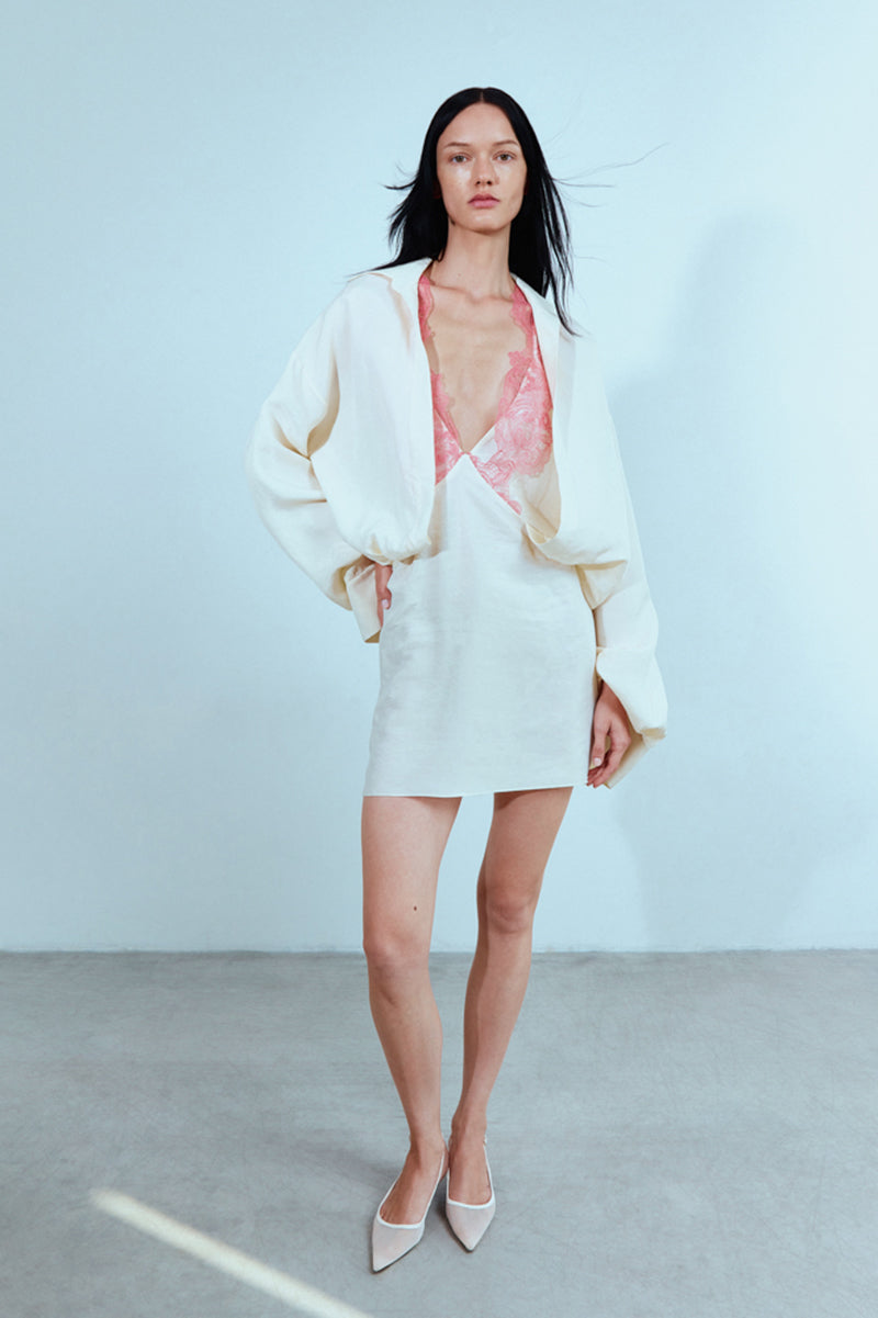 MILK MINI SHIRT DRESS - CULT MIA
