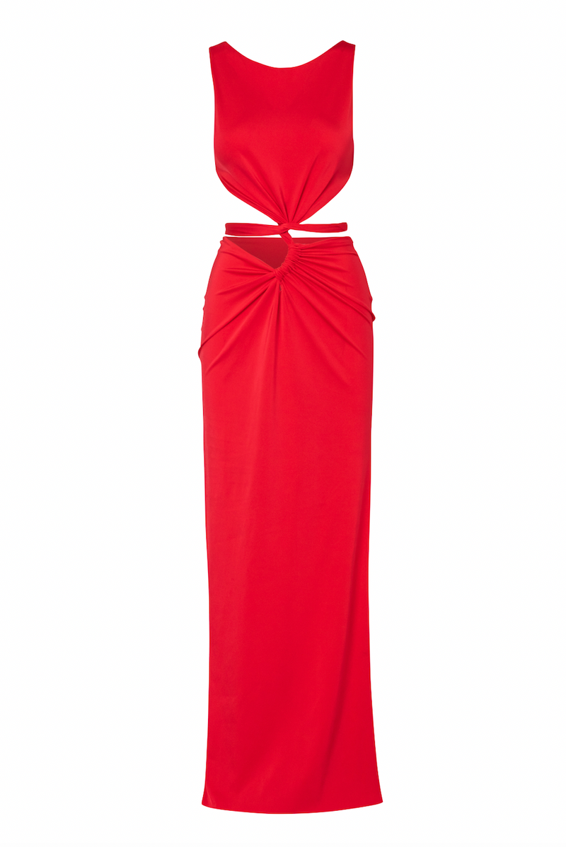 JANDIRA ADA CUT-OUT MAXI DRESS