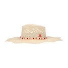 Ser Secrets of Bloom hat featuring elegant floral design, stylish wide-brim shape, perfect for fashionable outdoor wear.