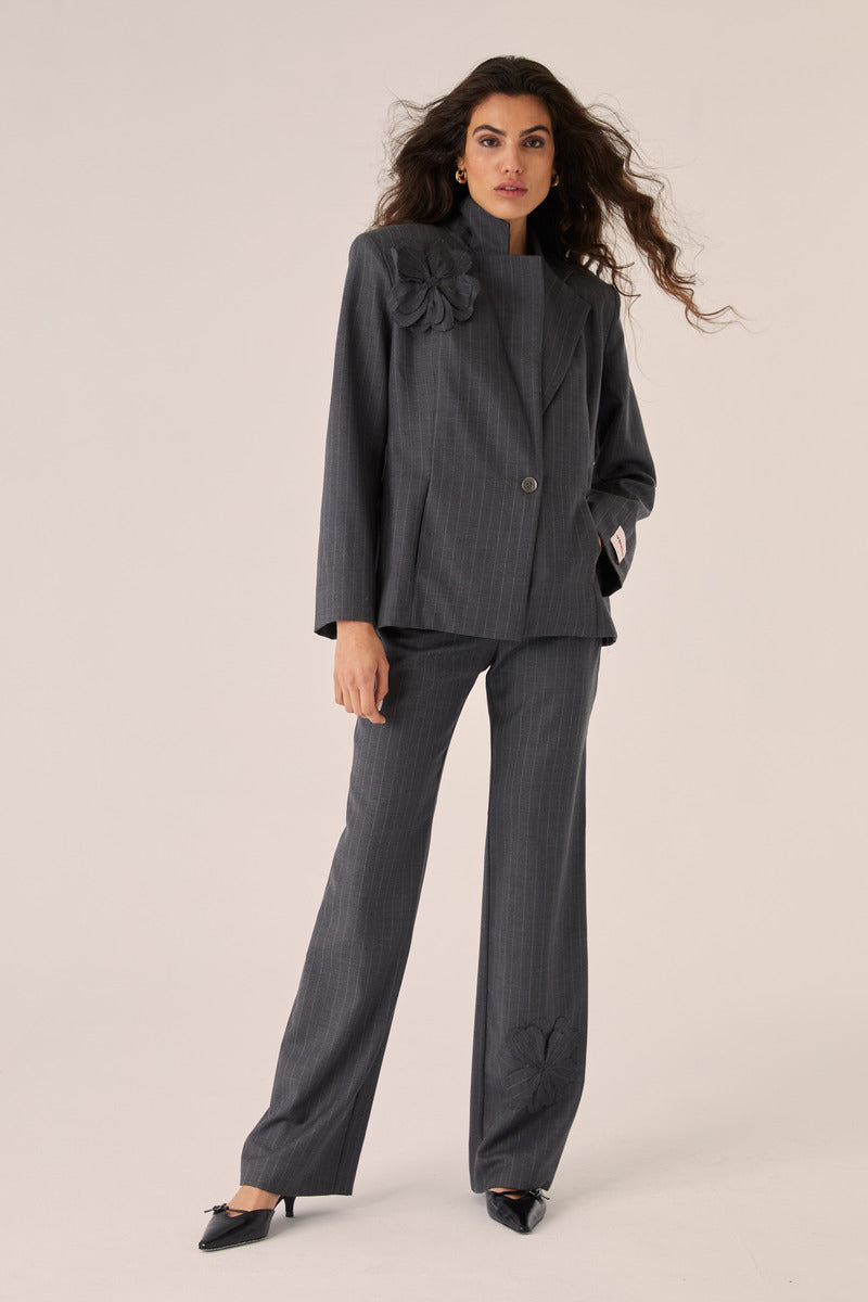 ADRIANA PANTS IN GRAY - CULT MIA