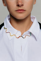 Colorful multicolor necklace from Lavani Jewels with intricate bead and pendant details, perfect for vibrant accessories.