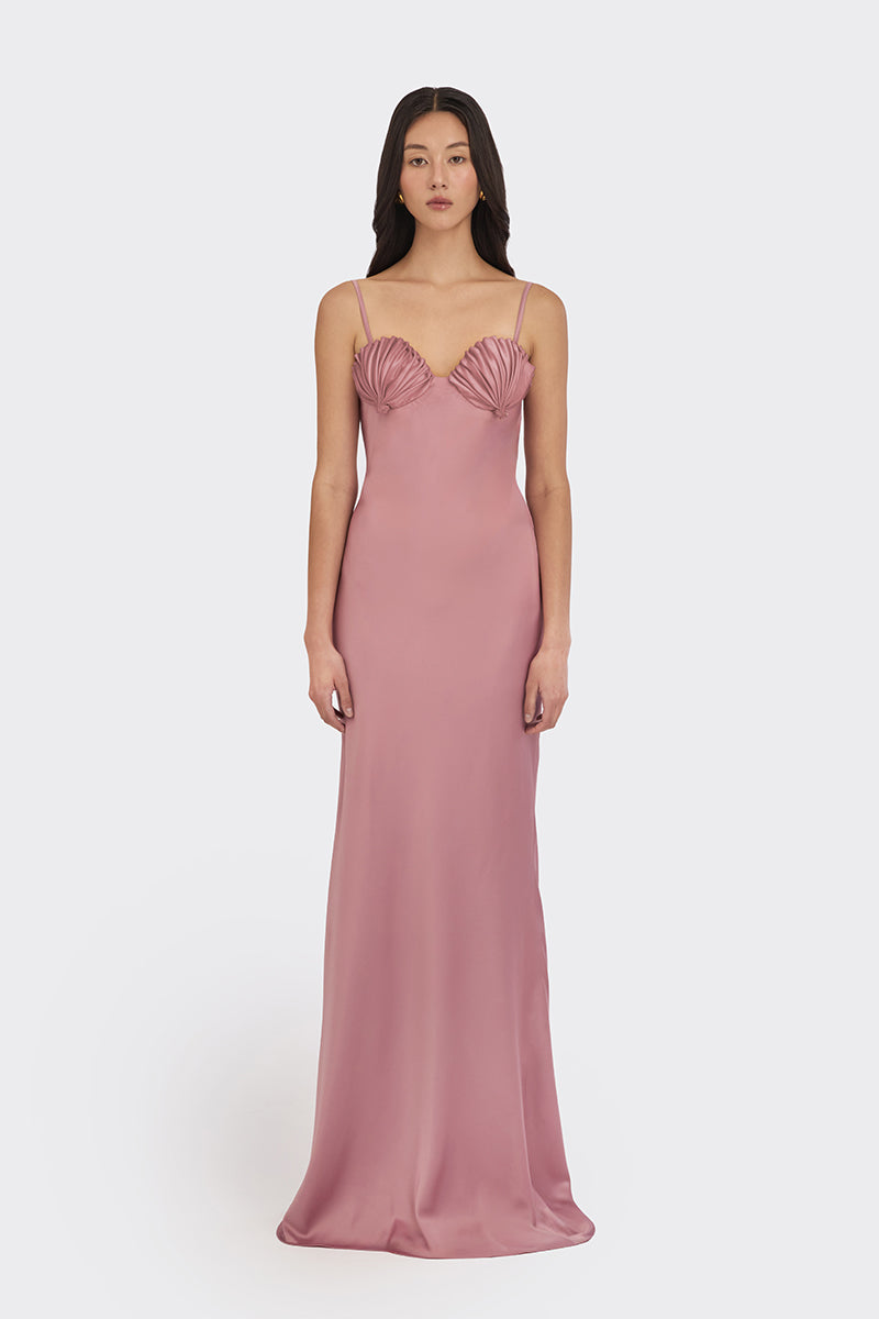 SHELL SLIP MAXI DRESS IN PURPLE | CULT MIA SHELL SLIP MAXI DRESS IN PURPLE | CULT MIA