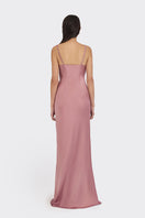 Purple shell slip maxi dress by Stolen Stores, flowing fabric and relaxed fit, perfect for casual or summer wear.