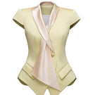 Jenny K Tran Sheringham blazer jacket with tailored fit and classic design, shown in a stylish, professional setting.