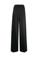 Black Sienna pants by Lorena Saravia, stylish and tailored women's pants with a sleek fit and modern design.