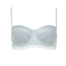 Blue Ellipse Lingerie strapless bra with smooth cups and sleek design, perfect for versatile outfits.