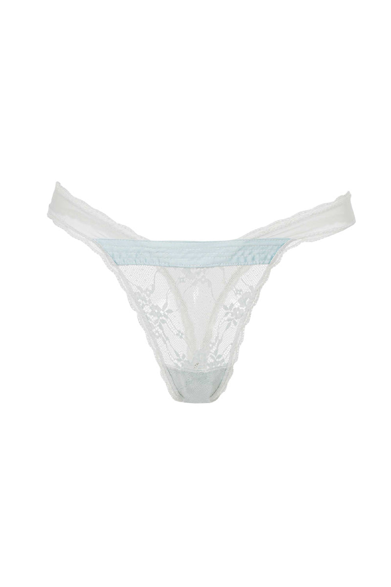 ELLIPSE ORIGIN THONG IN BLUE