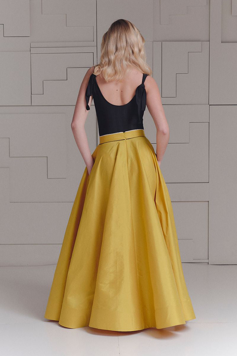SOL SKIRT IN YELLOW - CULT MIA