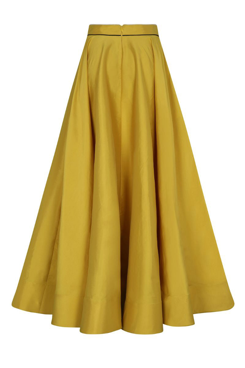 SOL SKIRT IN YELLOW - CULT MIA