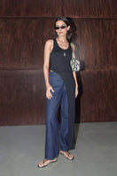 Light blue Solaya Top by Summer Away, showcasing a stylish sleeveless design with a V-neck and relaxed fit.
