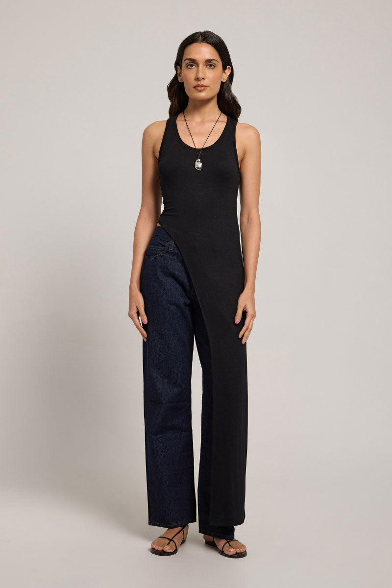 Summer Away Solaya top featuring lightweight fabric and stylish design, shown in a close-up of the front view.