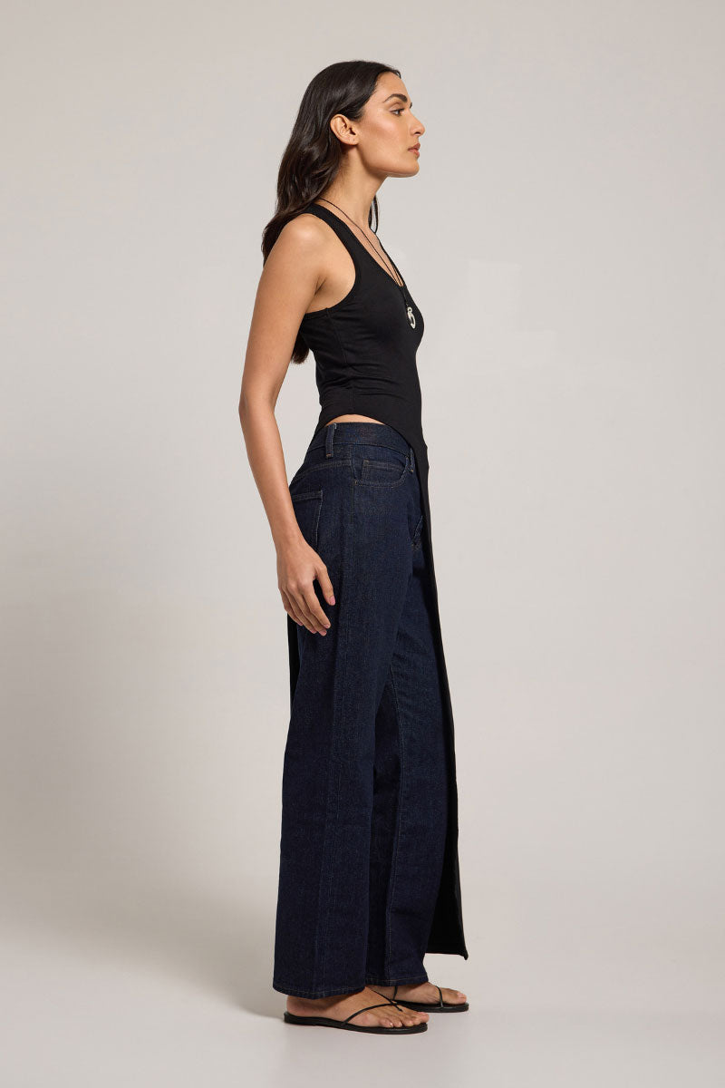 Light blue Solaya Top by Summer Away featuring a relaxed fit and stylish neckline, perfect for casual summer wear.