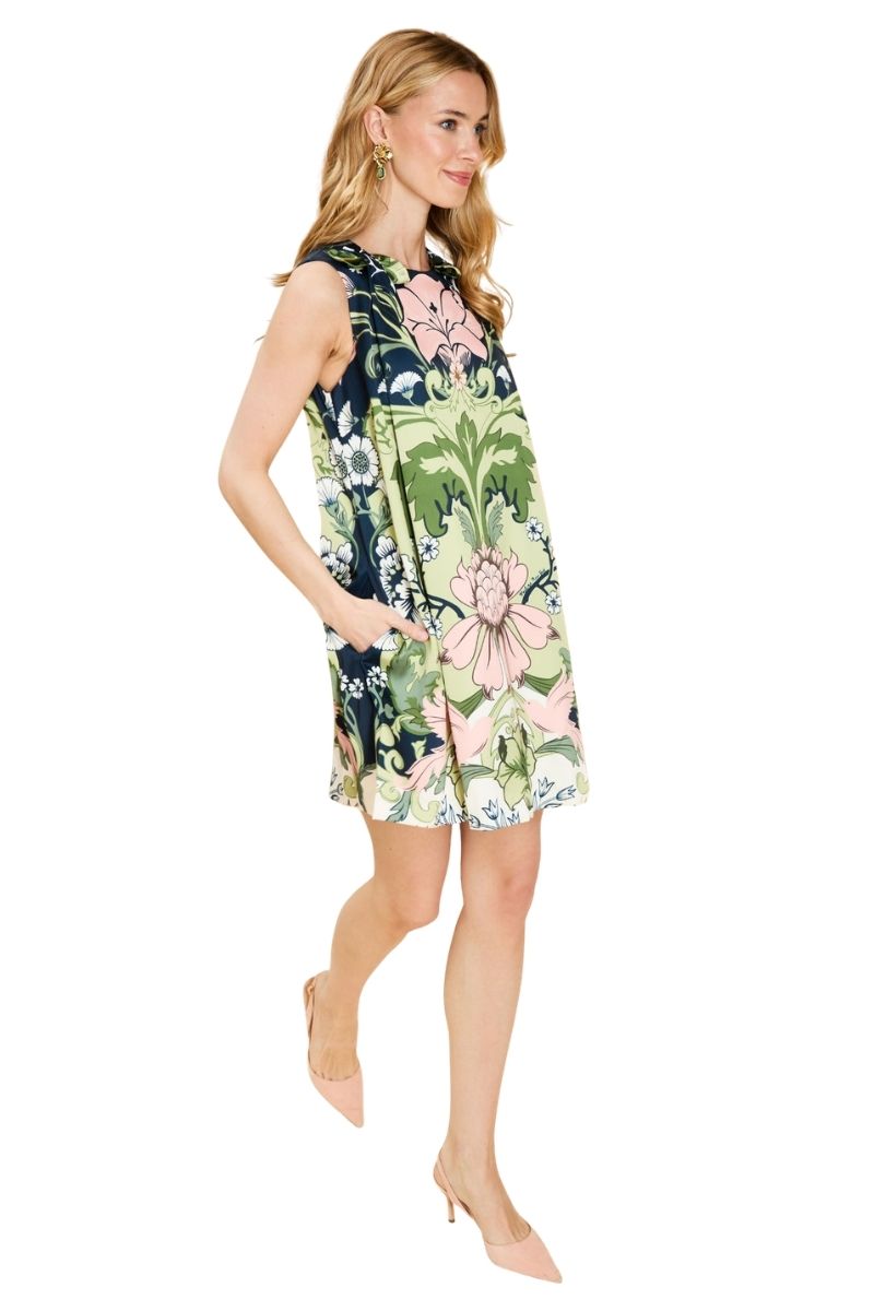 Mestiza New York Soma Duo Mini Dress in stylish design, featuring a fitted silhouette and modern mini length.