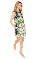 Mestiza New York Soma Duo Mini Dress in stylish design, featuring a fitted silhouette and modern mini length.
