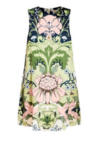 Mestiza New York Soma Duo Mini Dress in vibrant fabric, fitted style with sleeveless design, perfect for casual or summer wear.