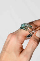 SOPLO REMOLINO RING IN BLUE