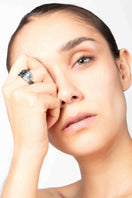 SOPLO REMOLINO RING IN BLUE
