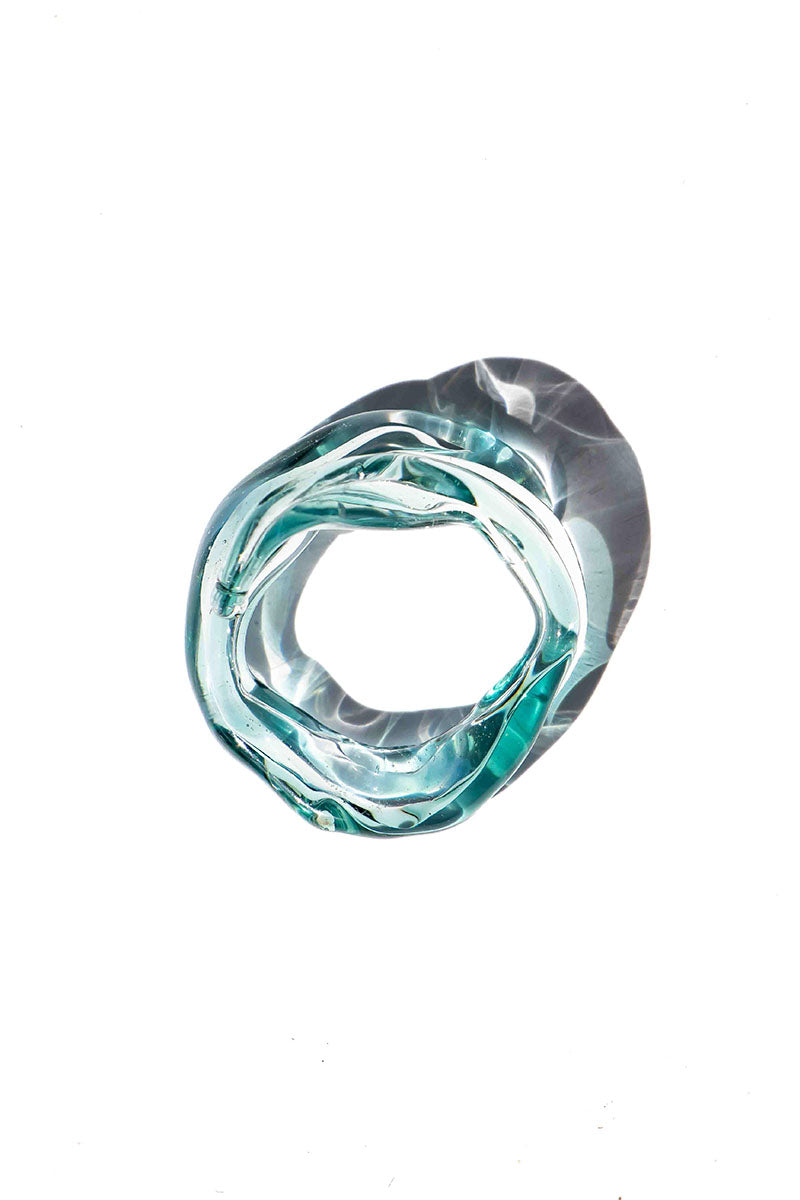 SOPLO REMOLINO RING IN BLUE