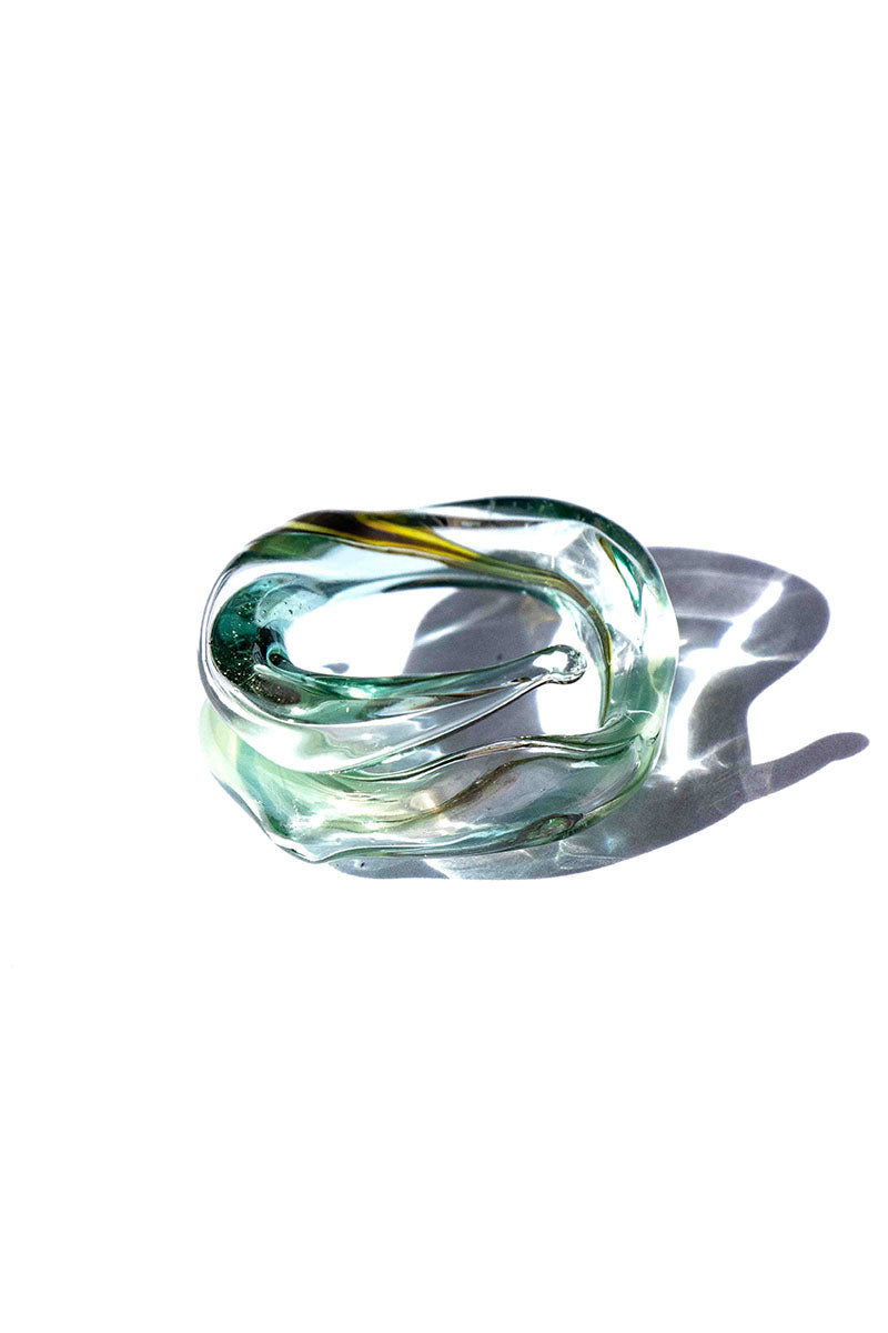 SOPLO REMOLINO RING IN GREEN