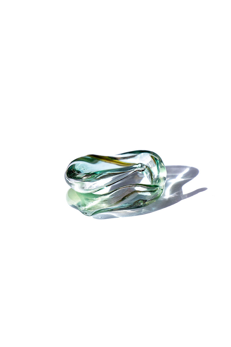 SOPLO REMOLINO RING IN GREEN
