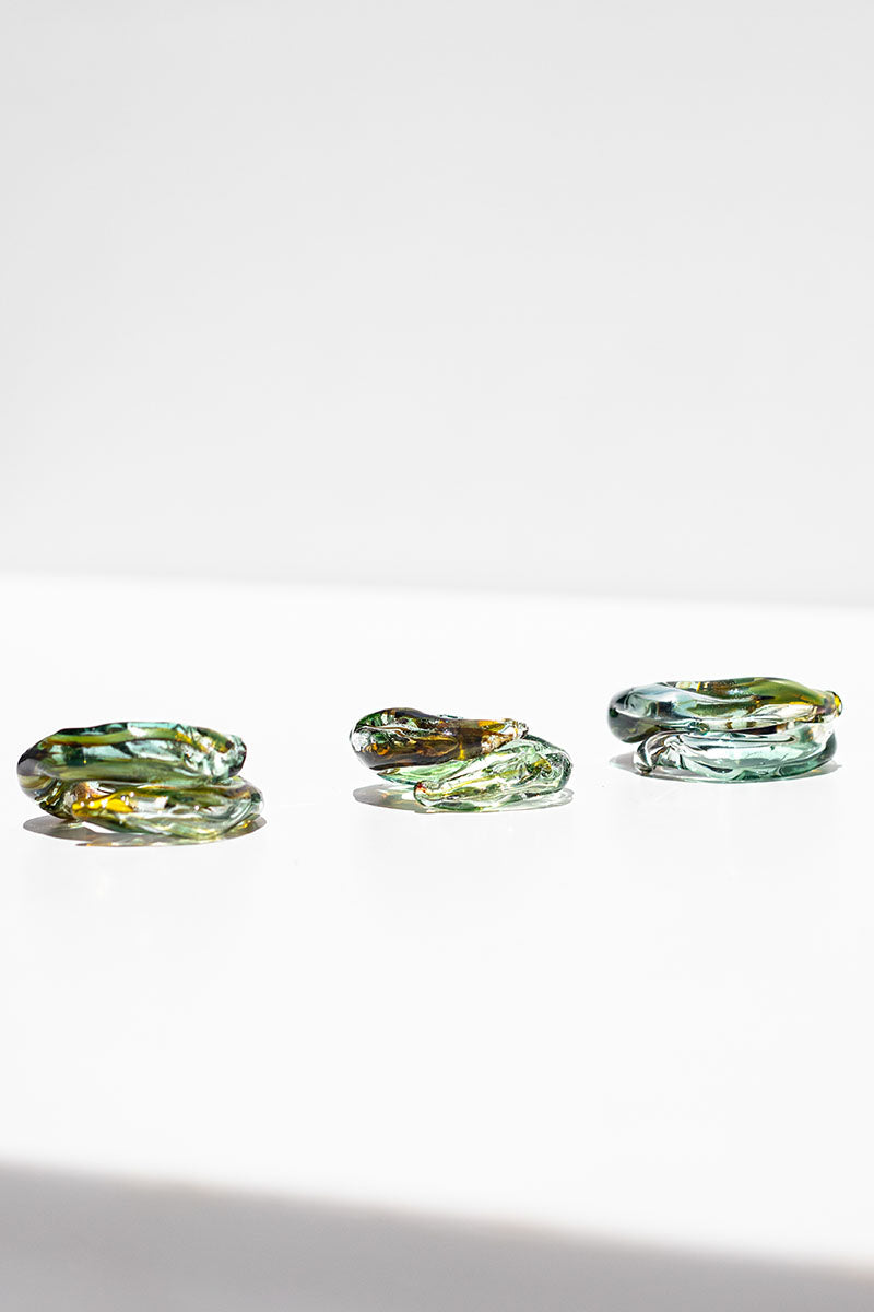 SOPLO REMOLINO RING IN GREEN