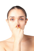 Salvára SOPLO Ring Set featuring multiple stylish rings, including a prominent red ring, displayed on a white background.