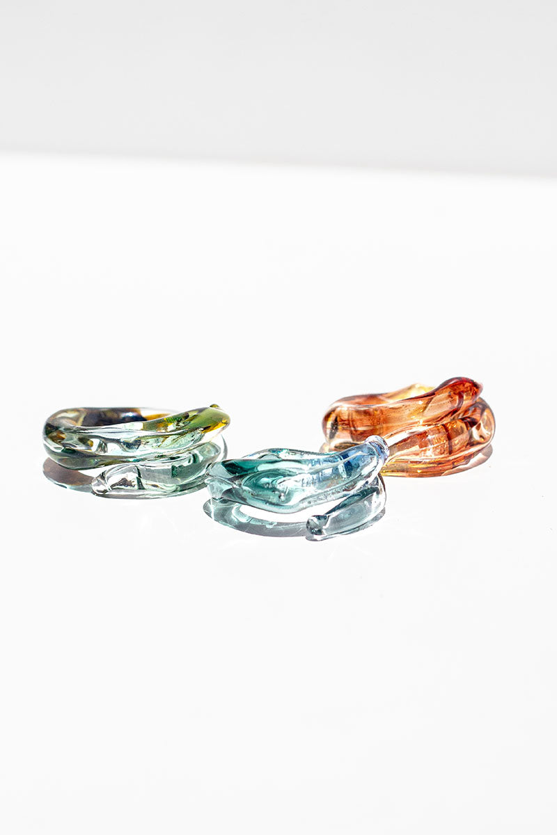 SOPLO REMOLINO RING IN GREEN