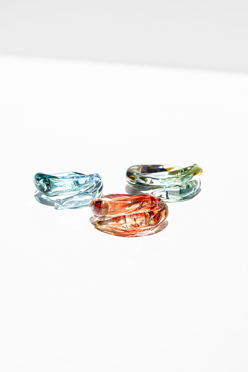 SOPLO REMOLINO RING IN BLUE
