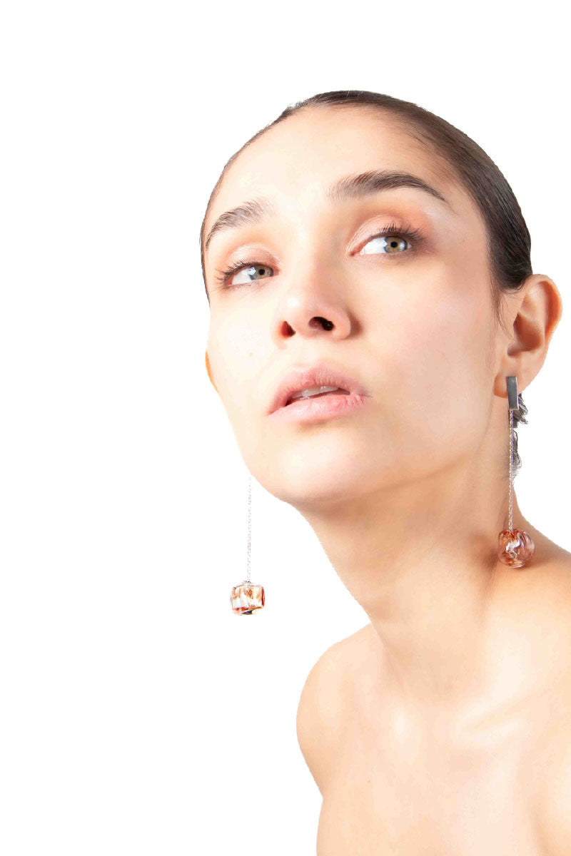 SOPLO S EARRINGS IN RED
