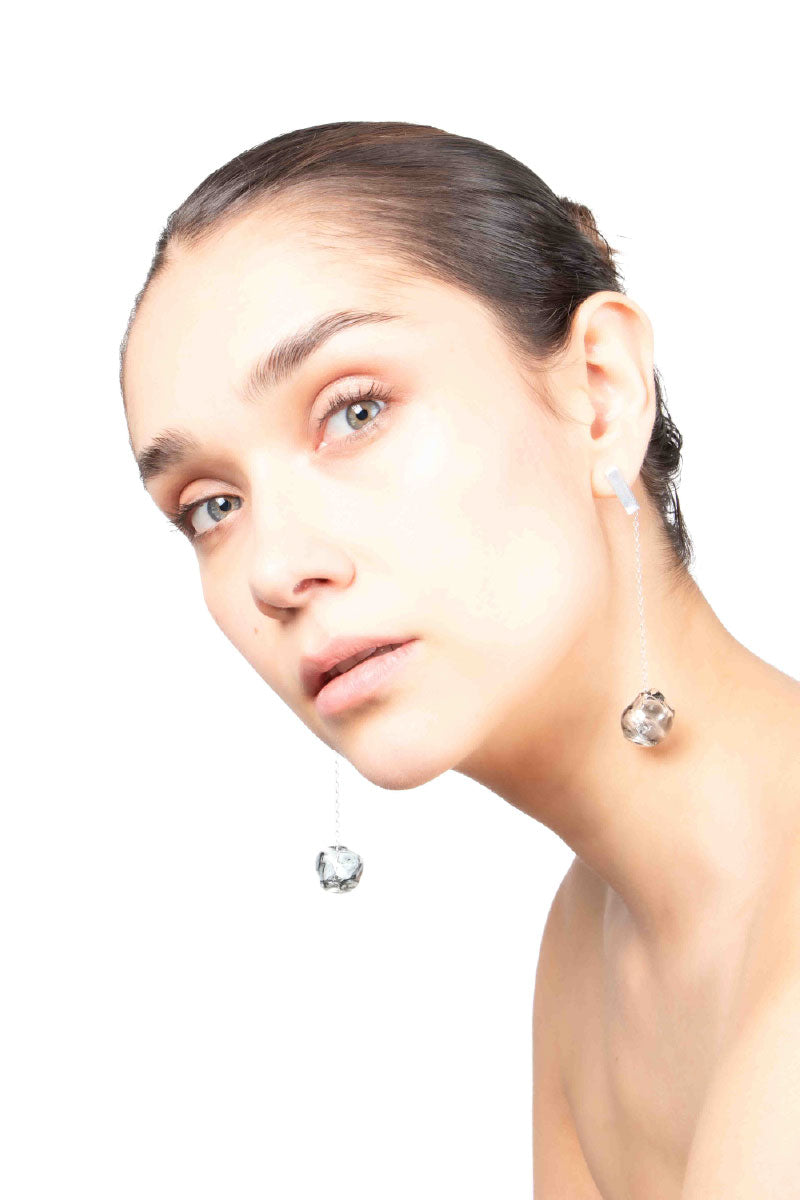SOPLO S EARRINGS IN SMOKE