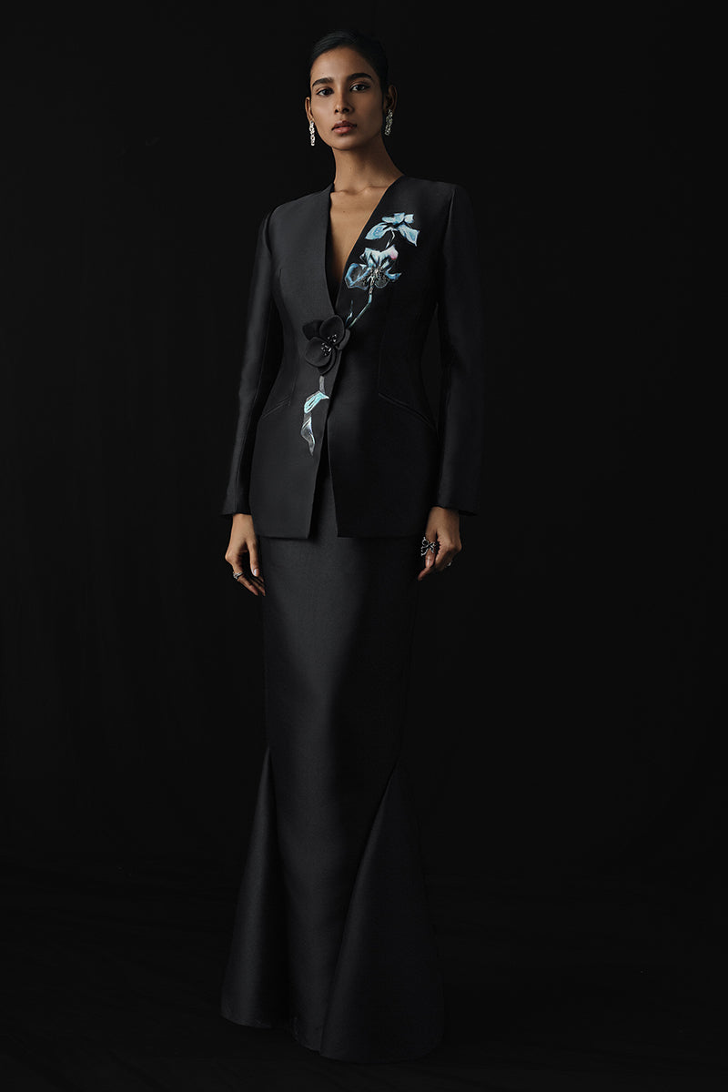 STILLNESS BLOOM JACKET AND MERMAID SKIRT