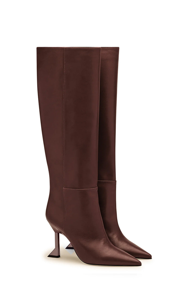STIVALE AMBER MOKA BOOTS - CULT MIA