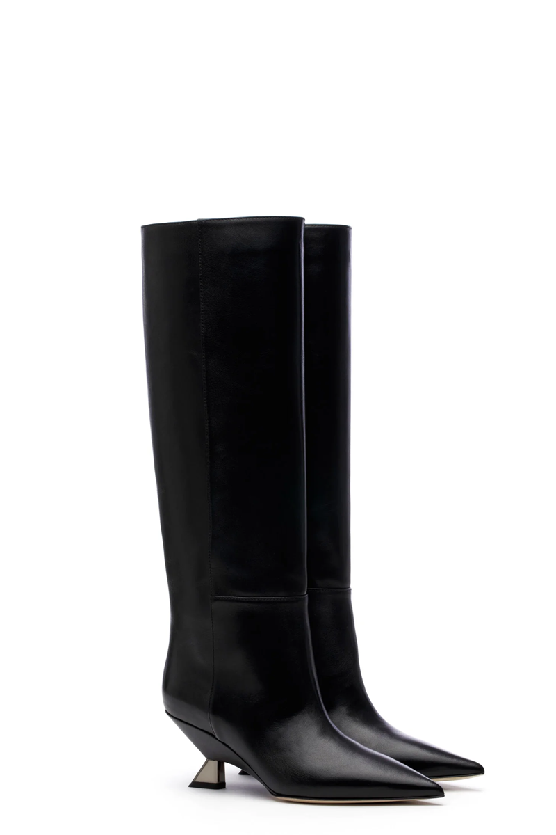 STIVALE ASHLEY NERO BOOTS - CULT MIA