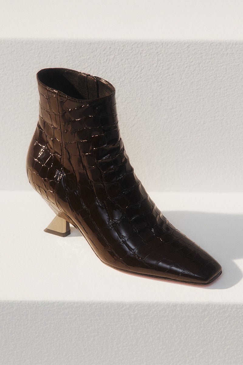 STIVALETTO EDNA MOKA BOOTS - CULT MIA