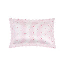 Manito summer fruits silk pillowcase featuring vibrant, colorful fruit patterns on smooth silk fabric for luxurious home decor.
