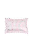 Manito summer fruits silk pillowcase featuring vibrant, colorful fruit patterns on smooth silk fabric for luxurious home decor.