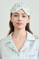 Manito summer fruits eye mask, a colorful hair accessory with vibrant fruit design, perfect for stylish summer hair styling.