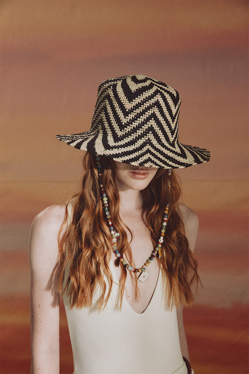 Ser SUN RIDDLE Hat, stylish sun hat with wide brim, perfect for outdoor sun protection and casual summer wear.