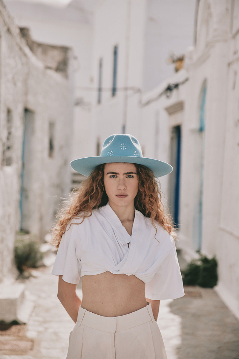 SER Sunbeam hat with wide brim and stylish design, perfect for sun protection and casual wear.