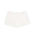 Manito Sweet Garden women's knit shorts with a relaxed fit, featuring soft fabric and casual style, perfect for summer wear.